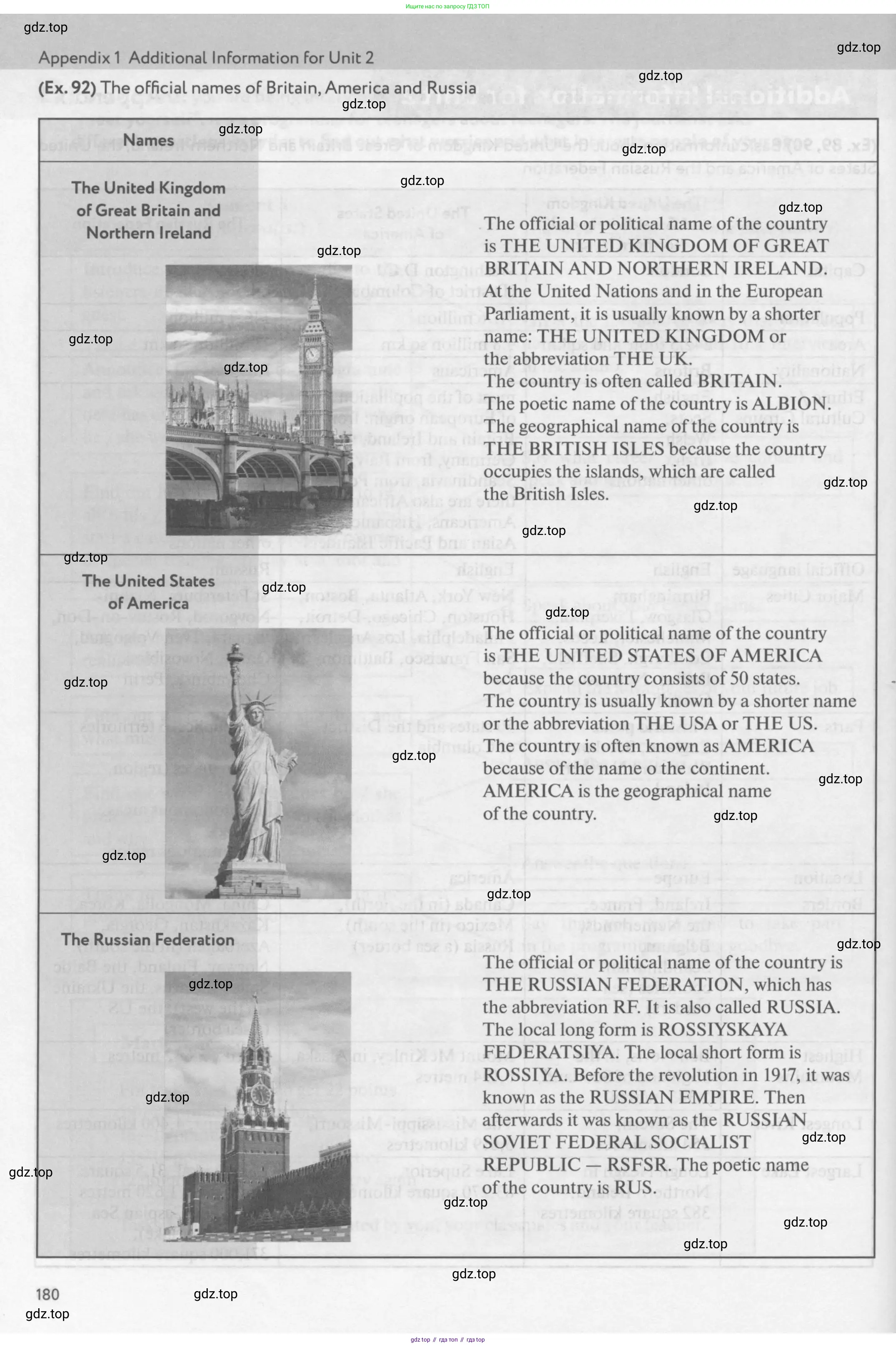 Английский язык (english), 9 класс Учебник (Student's book), авторы: Биболетова Мерем Забатовна, Бабушис Елена Евгеньевна, Кларк Ольга Игоревна, Морозова Алевтина Николаевна, издательство Просвещение, Москва, 2016, бирюзового цвета, страница 180