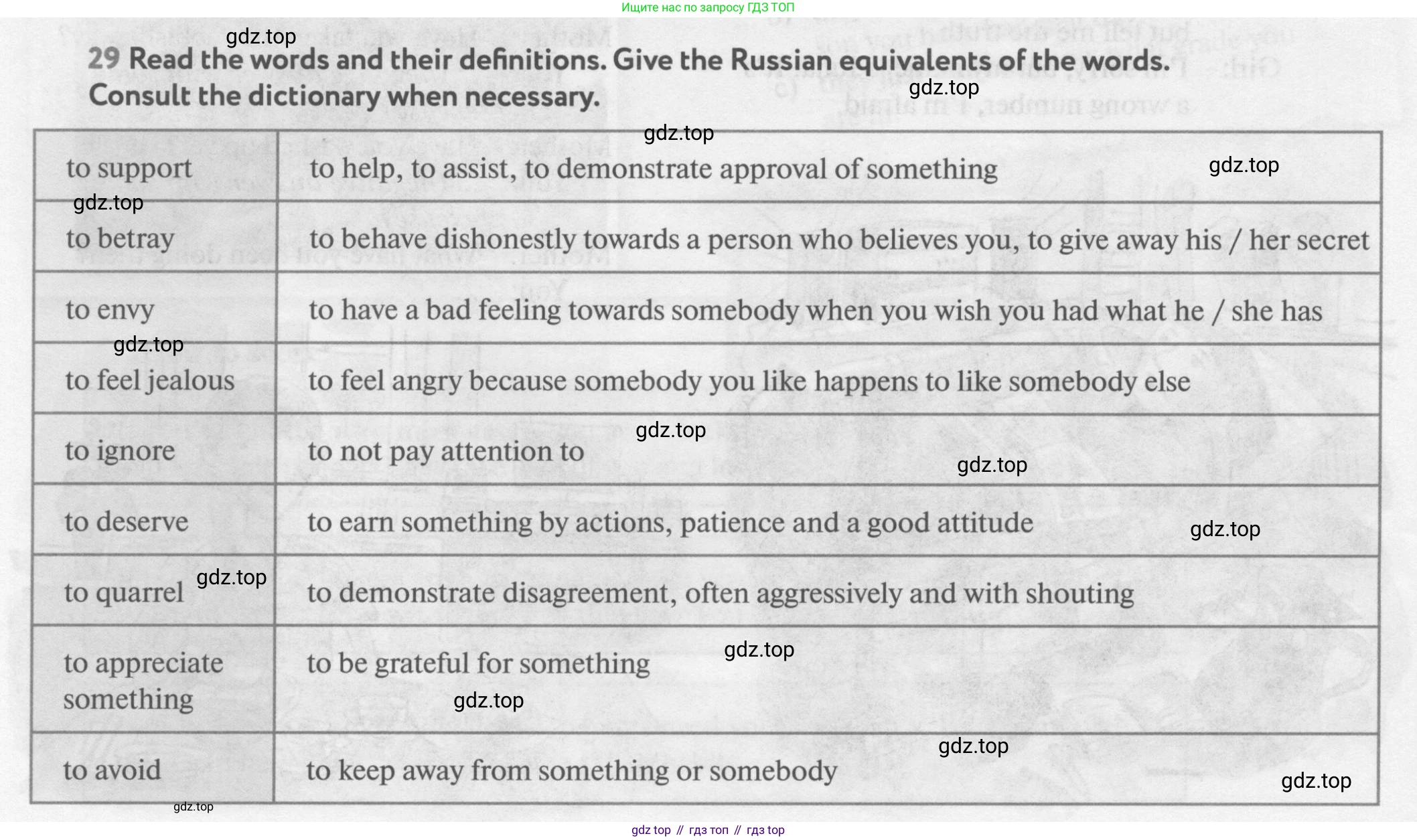 Английский язык (english), 9 класс Учебник (Student's book), авторы: Биболетова Мерем Забатовна, Бабушис Елена Евгеньевна, Кларк Ольга Игоревна, Морозова Алевтина Николаевна, издательство Просвещение, Москва, 2016, бирюзового цвета, страница 29