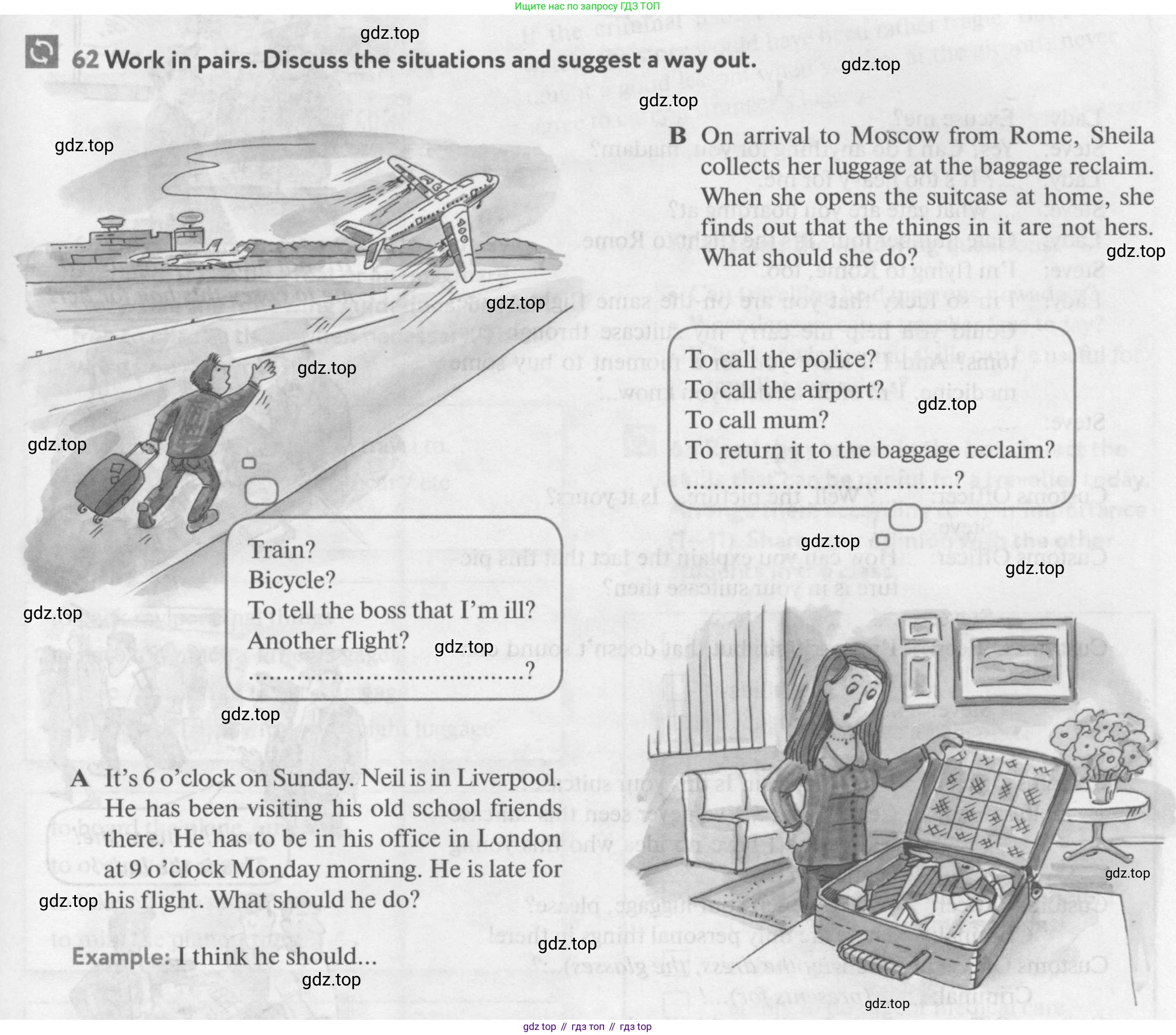 Английский язык (english), 9 класс Учебник (Student's book), авторы: Биболетова Мерем Забатовна, Бабушис Елена Евгеньевна, Кларк Ольга Игоревна, Морозова Алевтина Николаевна, издательство Просвещение, Москва, 2016, бирюзового цвета, страница 81, номер 62, Условие