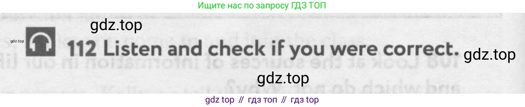 Английский язык (english), 9 класс Учебник (Student's book), авторы: Биболетова Мерем Забатовна, Бабушис Елена Евгеньевна, Кларк Ольга Игоревна, Морозова Алевтина Николаевна, издательство Просвещение, Москва, 2016, бирюзового цвета, страница 136, номер 112, Условие