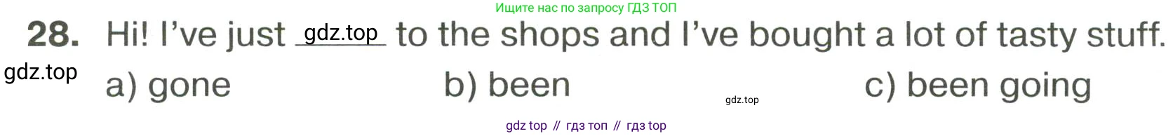 ГДЗ Английский язык (english), 9 класс сборник грамматических упражнений, авторы: Иняшкин Станислав Геннадьевич, Комиссаров Константин Вячеславович, издательство Просвещение, Москва, 2024, белого цвета, страница 47, номер 28, Условие 2024-2027