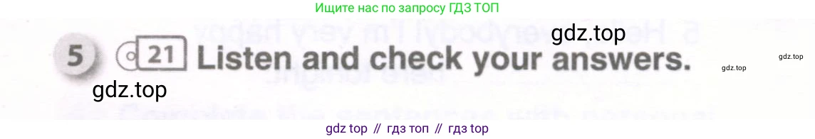 ГДЗ Английский язык (english), 9 класс рабочая тетрадь, авторы: Комарова Юлия Александровна, Ларионова Ирина Владимировна, издательство Русское слово, Москва, 2014, розового цвета, страница 40, номер 5, Условие