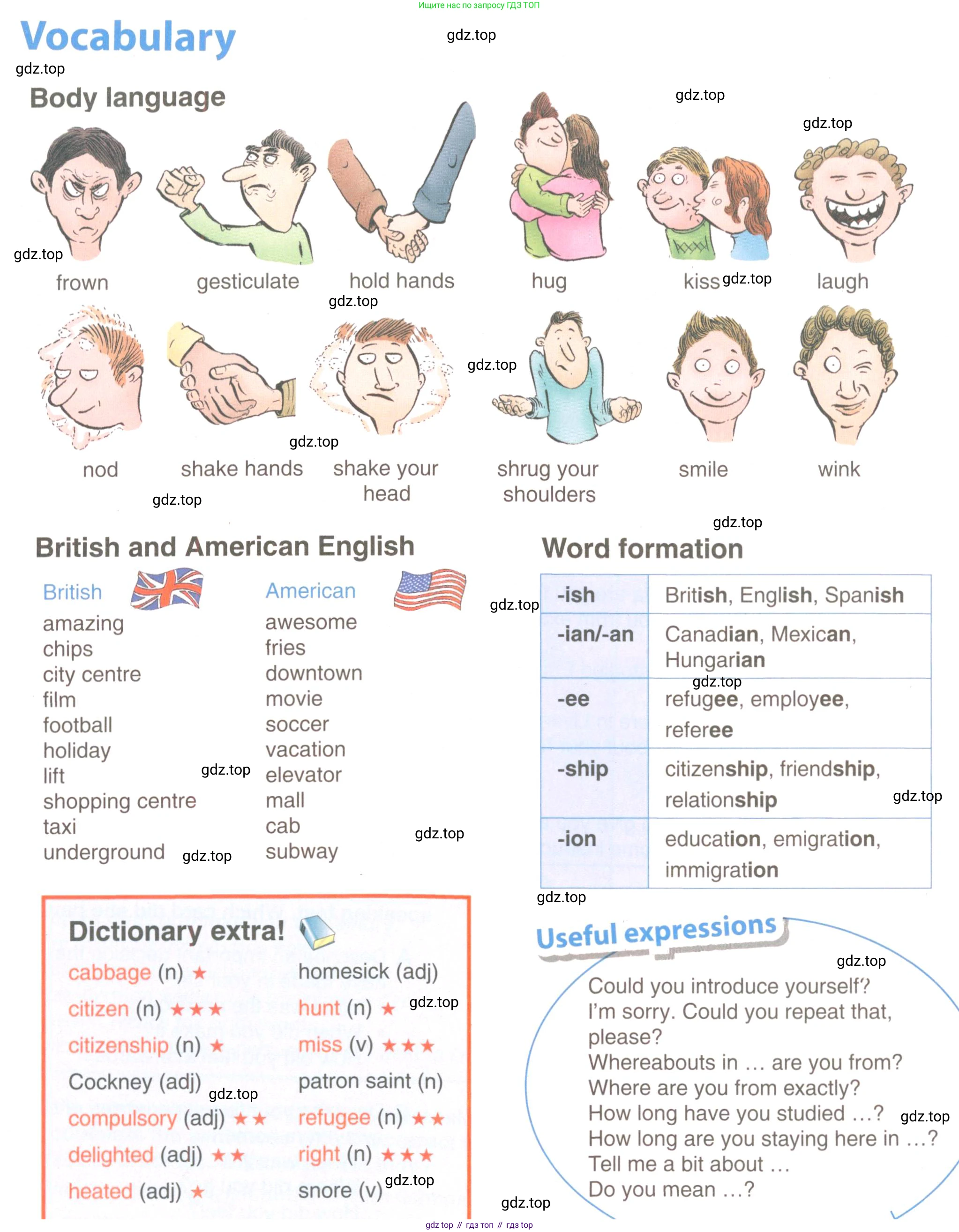 ГДЗ Английский язык (english), 9 класс Учебник (Student's book), авторы: Комарова Юлия Александровна, Ларионова Ирина Владимировна, издательство Русское слово, Москва, 2022, страница 42, Условие