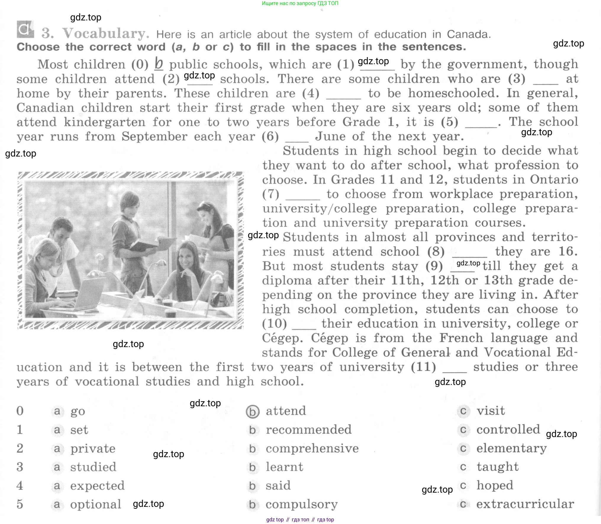 ГДЗ Английский язык (english), 9 класс рабочая тетрадь (activity book), авторы: Кузовлев Владимир Петрович (Kuzovlev Vladimir), Перегудова Эльвира Шакировна, Лапа Наталья Михайловна, Дуванова Ольга Викторовна, Стрельникова Ольга Викторовна (Strelnikova Olga), Кузнецова Елена Вячеславовна, Костина Ирина Павловна, Кобец Юлия Николаевна, издательство Просвещение, Москва, 2019, салатового цвета, страница 80, номер 3, Условие