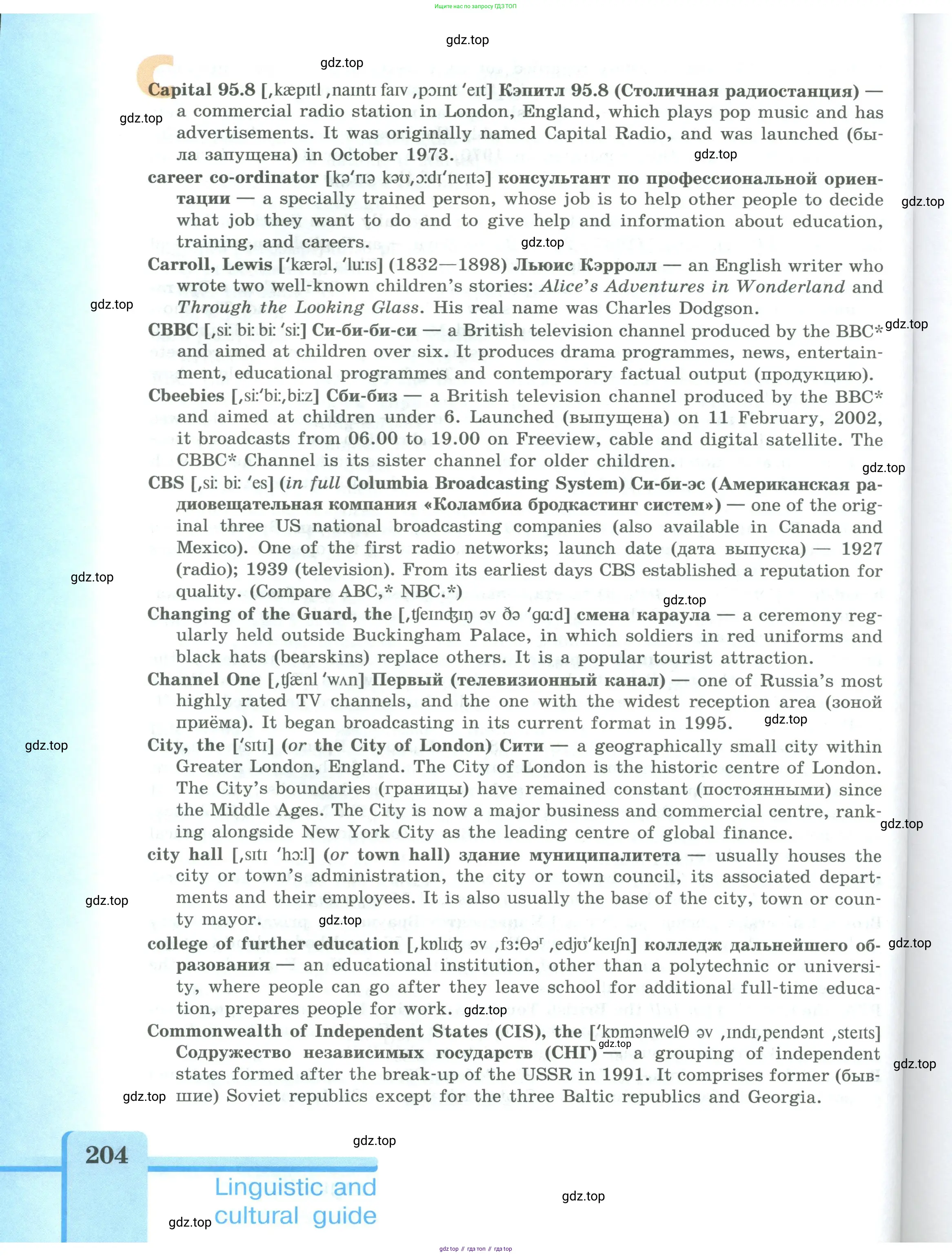 Английский язык (english), 9 класс Учебник (Student's book), авторы: Кузовлев Владимир Петрович (Kuzovlev Vladimir), Лапа Наталья Михайловна, Перегудова Эльвира Шакировна, Дуванова Ольга Викторовна, Стрельникова Ольга Викторовна (Strelnikova Olga), Кузнецова Елена Вячеславовна, Костина Ирина Павловна, Кобец Юлия Николаевна, издательство Просвещение, Москва, 2019, салатового цвета, страница 204