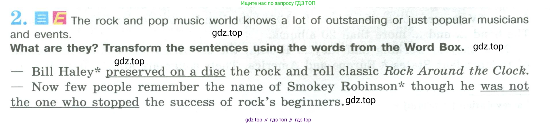 ГДЗ Английский язык (english), 9 класс Учебник (Student's book), авторы: Кузовлев Владимир Петрович (Kuzovlev Vladimir), Лапа Наталья Михайловна, Перегудова Эльвира Шакировна, Дуванова Ольга Викторовна, Стрельникова Ольга Викторовна (Strelnikova Olga), Кузнецова Елена Вячеславовна, Костина Ирина Павловна, Кобец Юлия Николаевна, издательство Просвещение, Москва, 2019, салатового цвета, страница 37, номер 2, Условие