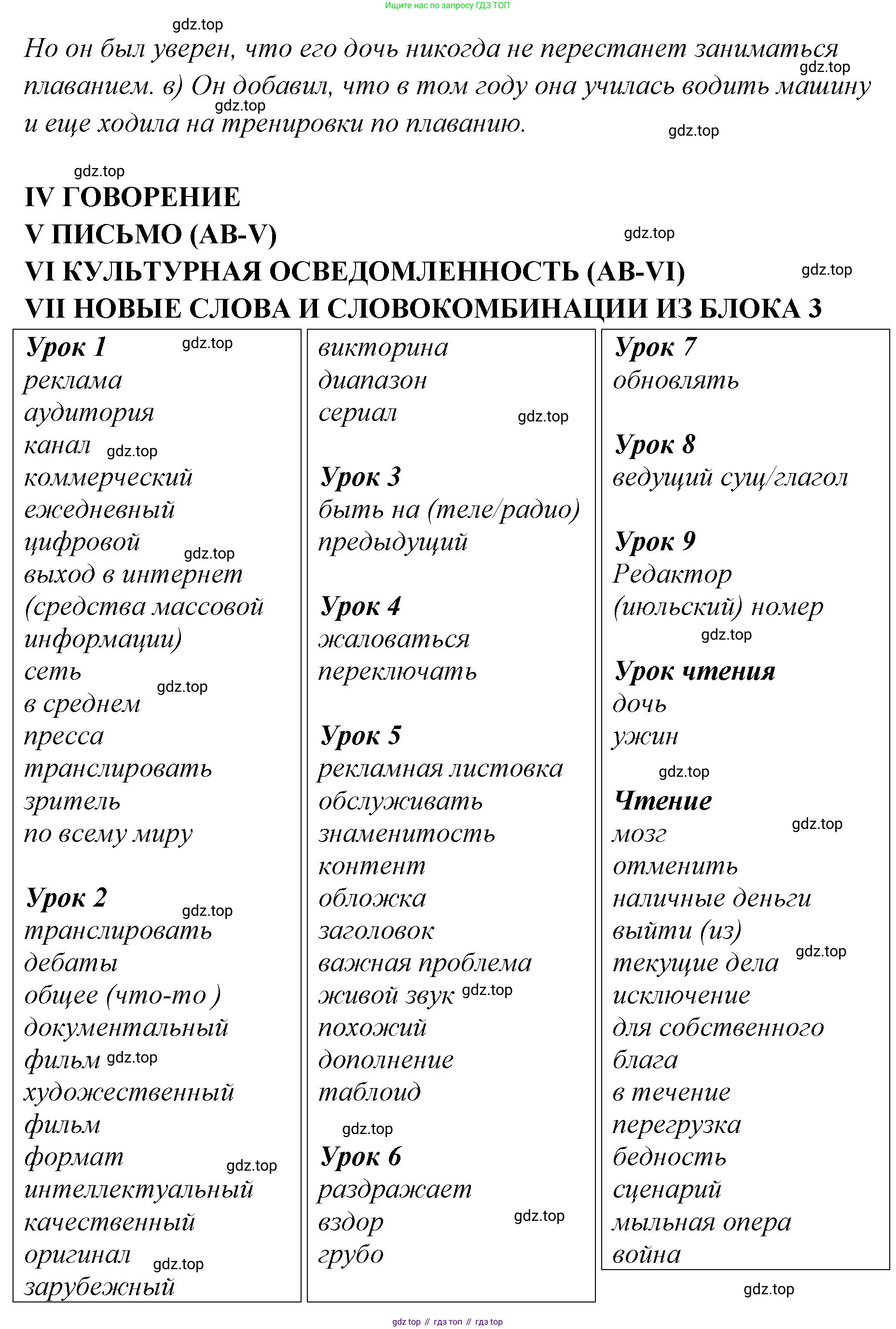 ГДЗ Английский язык (english), 9 класс Учебник (Student's book), авторы: Кузовлев Владимир Петрович (Kuzovlev Vladimir), Лапа Наталья Михайловна, Перегудова Эльвира Шакировна, Дуванова Ольга Викторовна, Стрельникова Ольга Викторовна (Strelnikova Olga), Кузнецова Елена Вячеславовна, Костина Ирина Павловна, Кобец Юлия Николаевна, издательство Просвещение, Москва, 2019, салатового цвета, страница 85, Решение (продолжение 4)