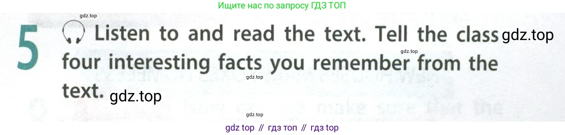 ГДЗ Английский язык (english), 9 класс Учебник (Student's book), авторы: Ваулина Юлия Евгеньевна (Vaulina Julia), Дули Дженни (Dooley Jenny), Подоляко Ольга Евгеньевна (Podolyako Olga), Эванс Вирджиния (Evans Virginia), издательство Просвещение, Москва, 2023, белого цвета, страница 37, номер 5, Условие 2023-2027