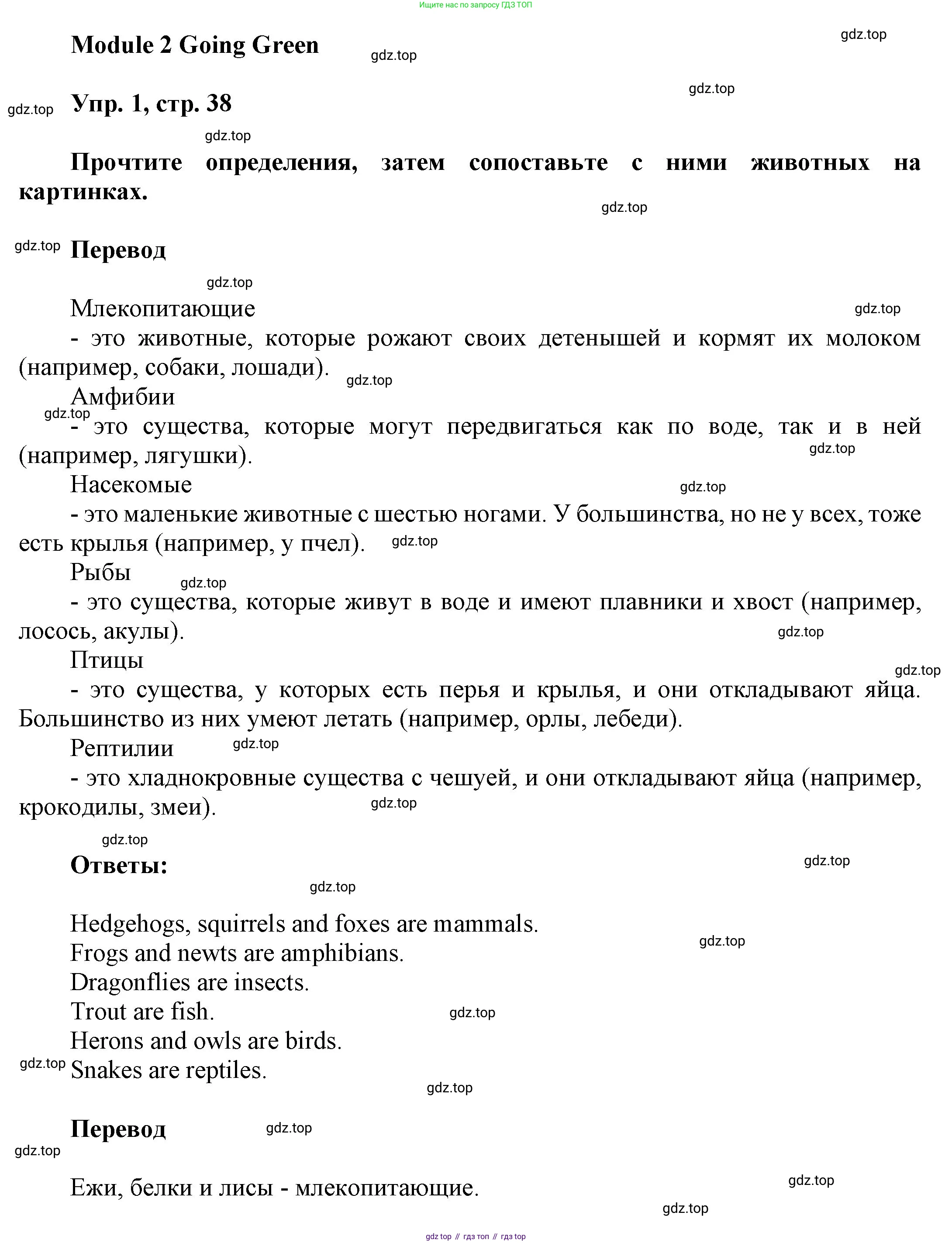 ГДЗ Английский язык (english), 9 класс Учебник (Student's book), авторы: Ваулина Юлия Евгеньевна (Vaulina Julia), Дули Дженни (Dooley Jenny), Подоляко Ольга Евгеньевна (Podolyako Olga), Эванс Вирджиния (Evans Virginia), издательство Просвещение, Москва, 2023, белого цвета, страница 38, номер 1, Решение 2023-2027