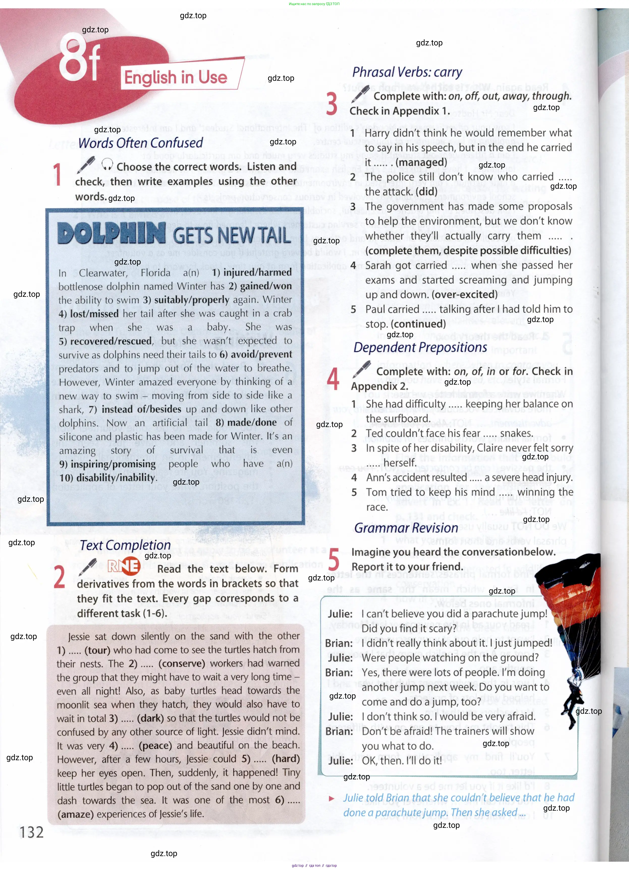 Английский язык (english), 9 класс Учебник (Student's book), авторы: Ваулина Юлия Евгеньевна (Vaulina Julia), Дули Дженни (Dooley Jenny), Подоляко Ольга Евгеньевна (Podolyako Olga), Эванс Вирджиния (Evans Virginia), издательство Просвещение, Москва, 2023, белого цвета, страница 132