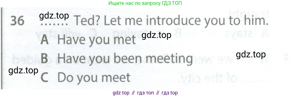 Английский язык (english), 9 класс контрольные задания (test booklet), авторы: Ваулина Юлия Евгеньевна (Vaulina Julia), Дули Дженни (Dooley Jenny), Подоляко Ольга Евгеньевна (Podolyako Olga), Эванс Вирджиния (Evans Virginia), издательство Просвещение, Москва, 2023, страница 6, номер 36, Условие 2024