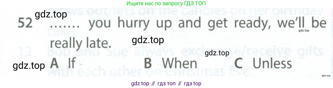 Английский язык (english), 9 класс контрольные задания (test booklet), авторы: Ваулина Юлия Евгеньевна (Vaulina Julia), Дули Дженни (Dooley Jenny), Подоляко Ольга Евгеньевна (Podolyako Olga), Эванс Вирджиния (Evans Virginia), издательство Просвещение, Москва, 2023, страница 7, номер 52, Условие 2024