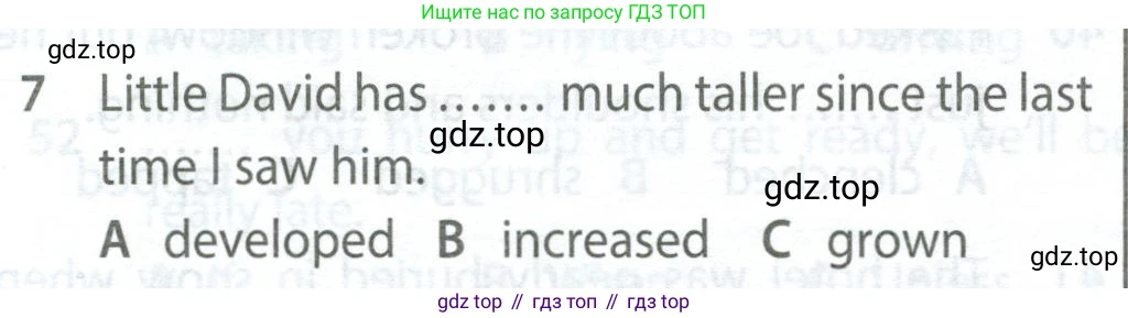Английский язык (english), 9 класс контрольные задания (test booklet), авторы: Ваулина Юлия Евгеньевна (Vaulina Julia), Дули Дженни (Dooley Jenny), Подоляко Ольга Евгеньевна (Podolyako Olga), Эванс Вирджиния (Evans Virginia), издательство Просвещение, Москва, 2023, страница 5, номер 7, Условие 2024