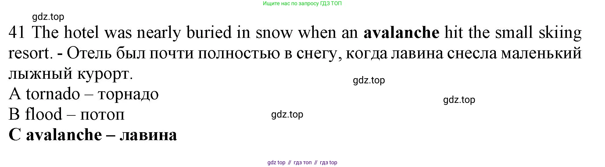 Английский язык (english), 9 класс контрольные задания (test booklet), авторы: Ваулина Юлия Евгеньевна (Vaulina Julia), Дули Дженни (Dooley Jenny), Подоляко Ольга Евгеньевна (Podolyako Olga), Эванс Вирджиния (Evans Virginia), издательство Просвещение, Москва, 2023, страница 6, номер 41, Решение 1 (2024)