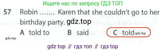 Английский язык (english), 9 класс контрольные задания (test booklet), авторы: Ваулина Юлия Евгеньевна (Vaulina Julia), Дули Дженни (Dooley Jenny), Подоляко Ольга Евгеньевна (Podolyako Olga), Эванс Вирджиния (Evans Virginia), издательство Просвещение, Москва, 2023, страница 7, номер 57, Решение 2 (2024)
