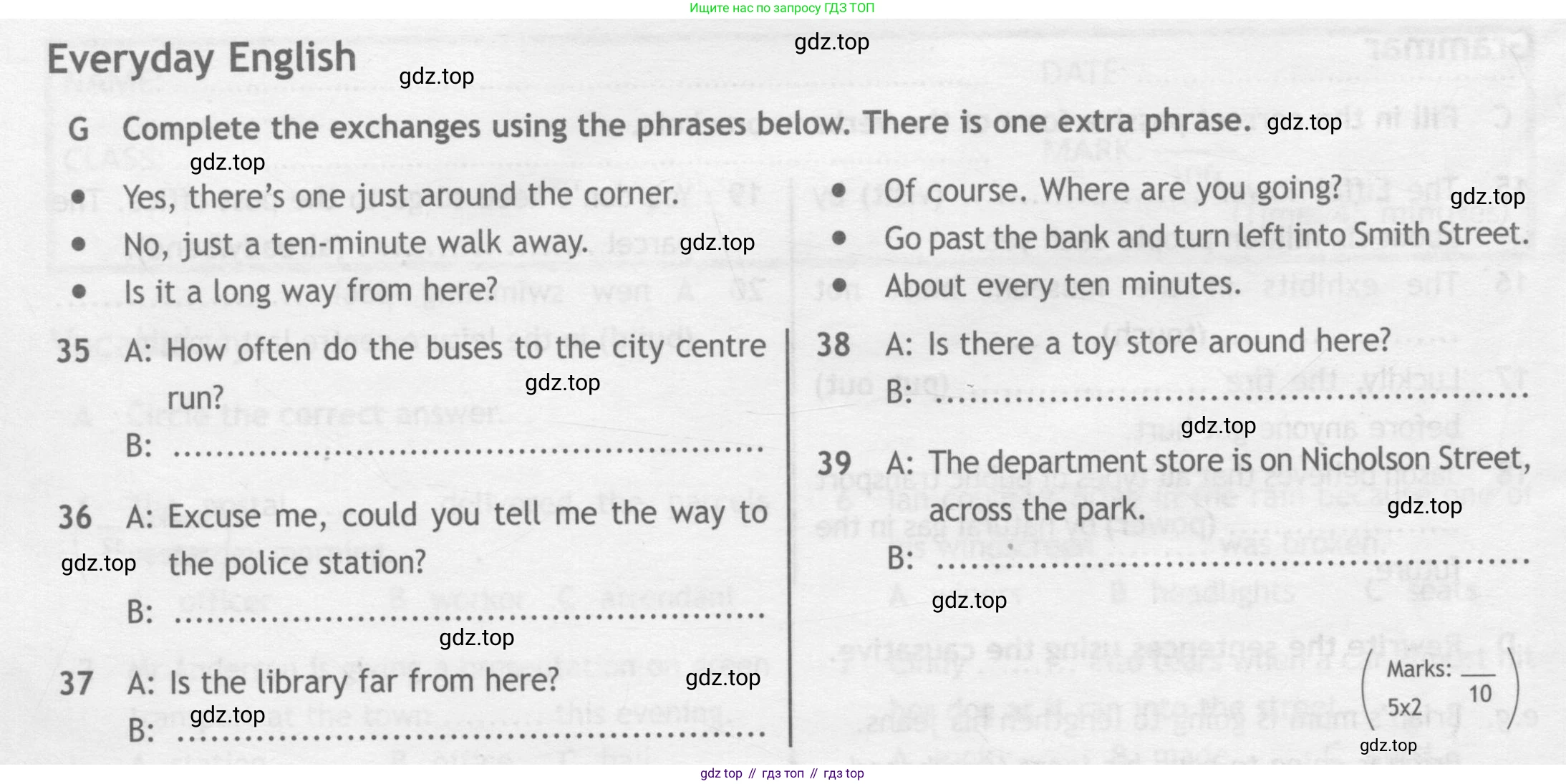 Английский язык (english), 9 класс контрольные задания (test booklet), авторы: Ваулина Юлия Евгеньевна (Vaulina Julia), Дули Дженни (Dooley Jenny), Подоляко Ольга Евгеньевна (Podolyako Olga), Эванс Вирджиния (Evans Virginia), издательство Просвещение, Москва, 2023, страница 36, номер G, Условие 2018