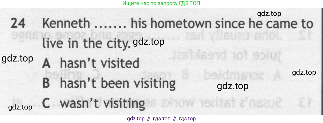 Английский язык (english), 9 класс контрольные задания (test booklet), авторы: Ваулина Юлия Евгеньевна (Vaulina Julia), Дули Дженни (Dooley Jenny), Подоляко Ольга Евгеньевна (Podolyako Olga), Эванс Вирджиния (Evans Virginia), издательство Просвещение, Москва, 2023, страница 6, номер 24, Условие 2019-2023