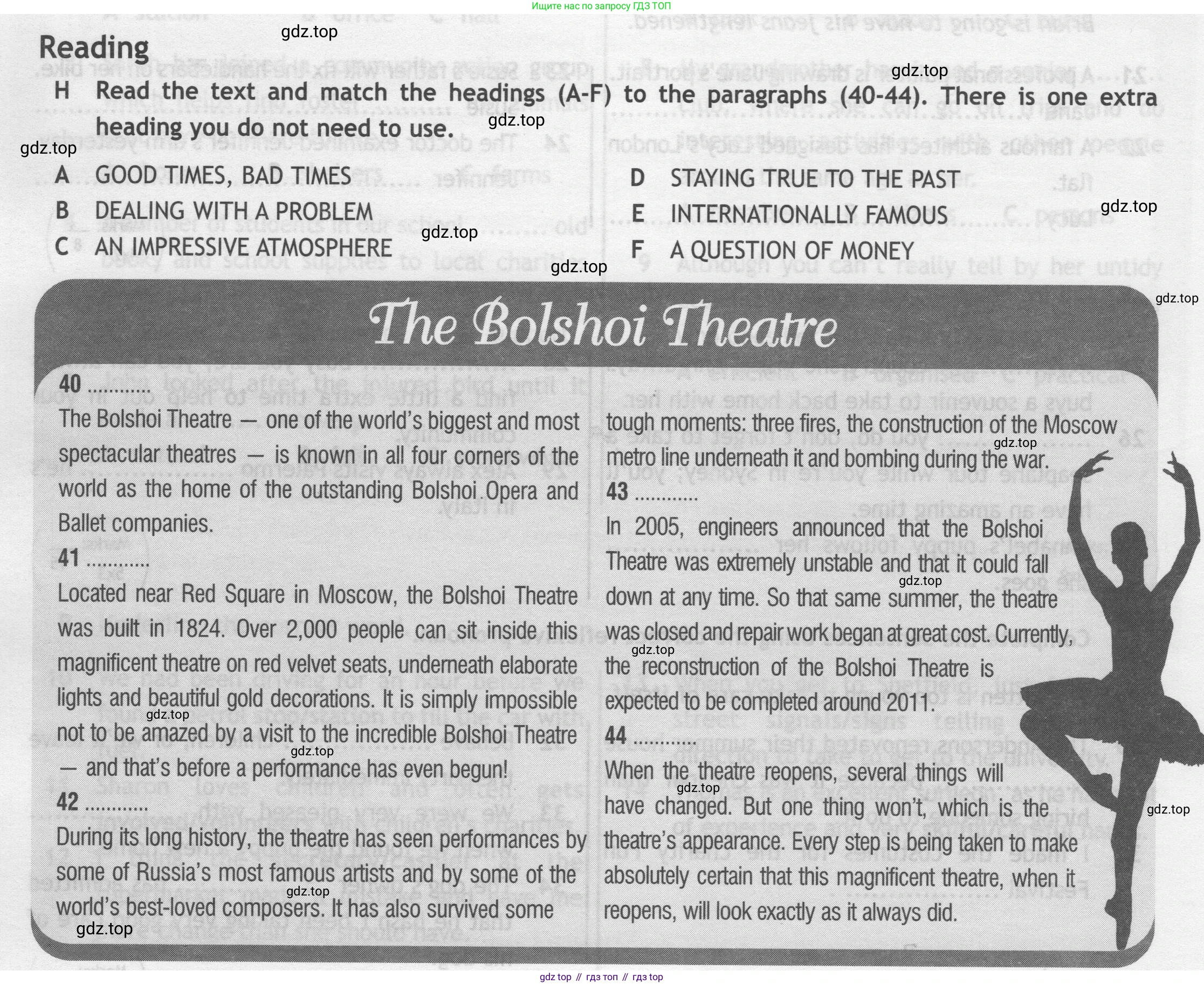 ГДЗ Английский язык (english), 9 класс контрольные задания (test booklet), авторы: Ваулина Юлия Евгеньевна (Vaulina Julia), Дули Дженни (Dooley Jenny), Подоляко Ольга Евгеньевна (Podolyako Olga), Эванс Вирджиния (Evans Virginia), издательство Просвещение, Москва, 2023, страница 36, номер H, Условие 2019-2023