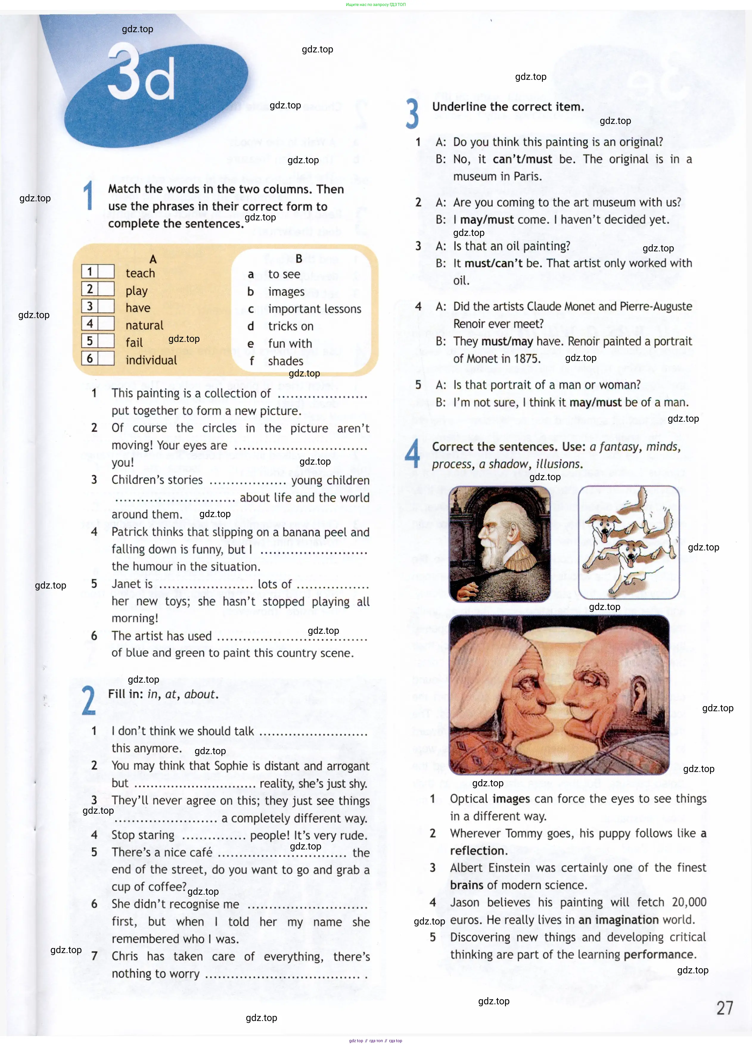 Английский язык (english), 9 класс Рабочая тетрадь (workbook), авторы: Ваулина Юлия Евгеньевна (Vaulina Julia), Дули Дженни (Dooley Jenny), Подоляко Ольга Евгеньевна (Podolyako Olga), Эванс Вирджиния (Evans Virginia), издательство Просвещение, Москва, 2024, страница 27