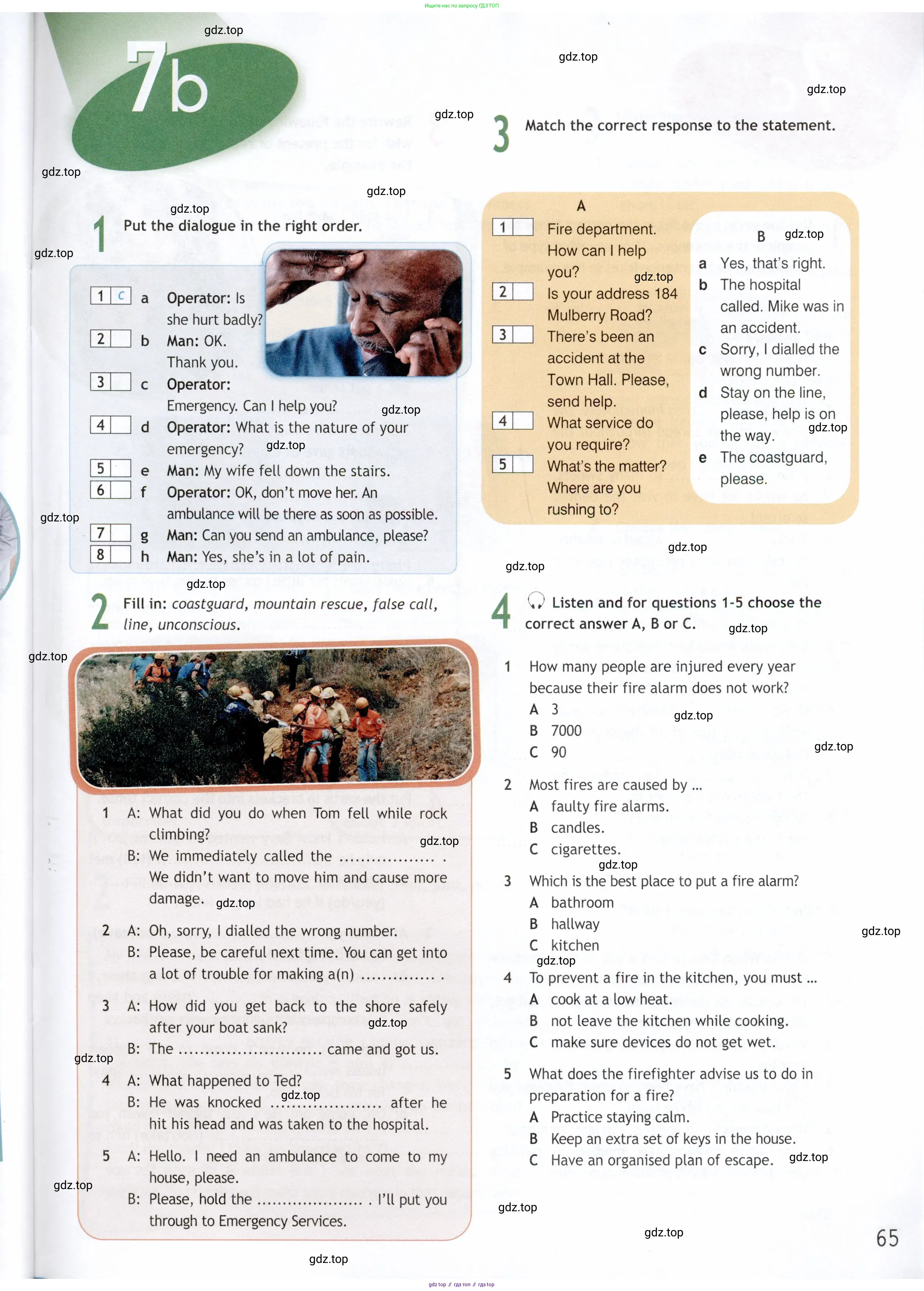 Английский язык (english), 9 класс Рабочая тетрадь (workbook), авторы: Ваулина Юлия Евгеньевна (Vaulina Julia), Дули Дженни (Dooley Jenny), Подоляко Ольга Евгеньевна (Podolyako Olga), Эванс Вирджиния (Evans Virginia), издательство Просвещение, Москва, 2024, страница 65