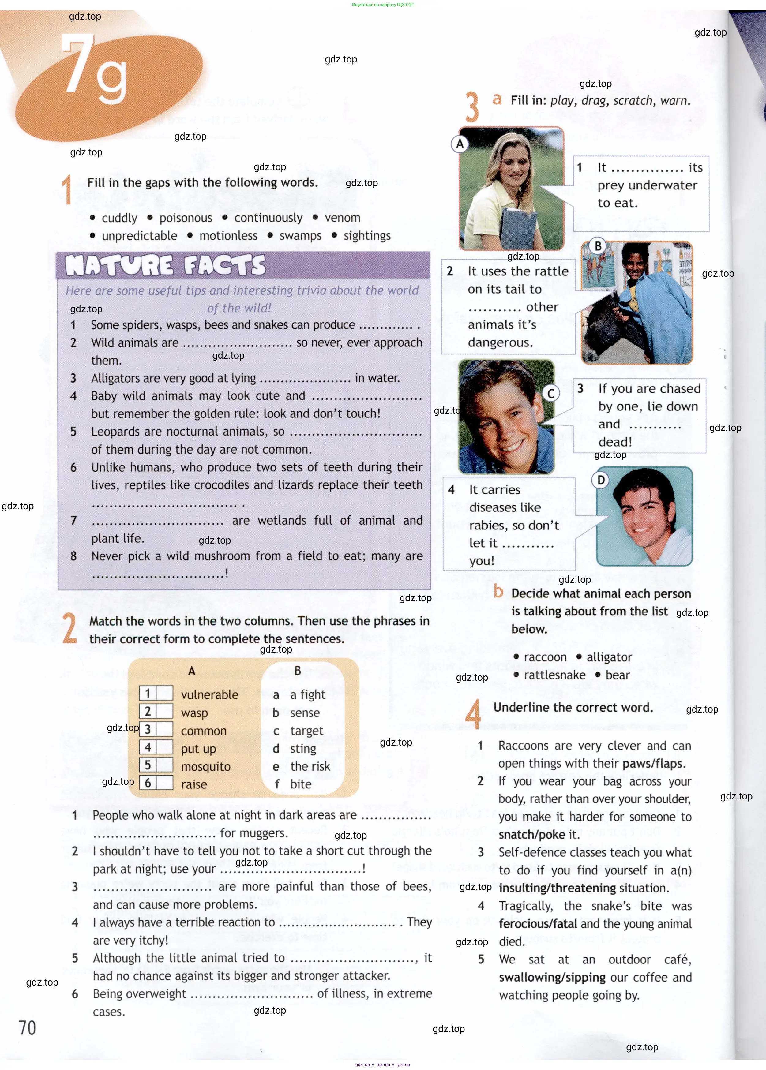 Английский язык (english), 9 класс Рабочая тетрадь (workbook), авторы: Ваулина Юлия Евгеньевна (Vaulina Julia), Дули Дженни (Dooley Jenny), Подоляко Ольга Евгеньевна (Podolyako Olga), Эванс Вирджиния (Evans Virginia), издательство Просвещение, Москва, 2024, страница 70