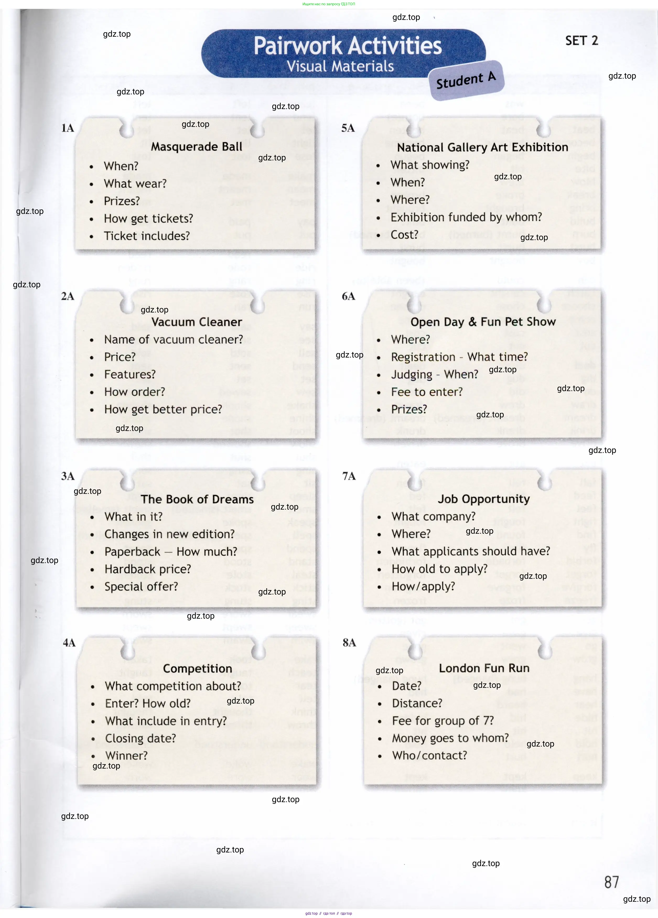 Английский язык (english), 9 класс Рабочая тетрадь (workbook), авторы: Ваулина Юлия Евгеньевна (Vaulina Julia), Дули Дженни (Dooley Jenny), Подоляко Ольга Евгеньевна (Podolyako Olga), Эванс Вирджиния (Evans Virginia), издательство Просвещение, Москва, 2024, страница 87