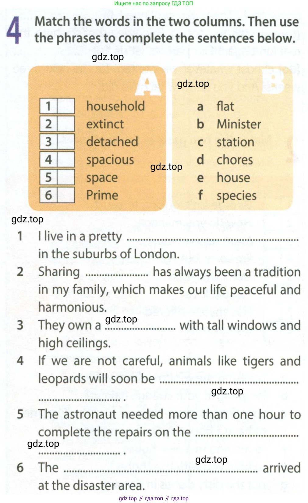 Английский язык (english), 9 класс Рабочая тетрадь (workbook), авторы: Ваулина Юлия Евгеньевна (Vaulina Julia), Дули Дженни (Dooley Jenny), Подоляко Ольга Евгеньевна (Podolyako Olga), Эванс Вирджиния (Evans Virginia), издательство Просвещение, Москва, 2024, страница 21, номер 4, Условие 2024