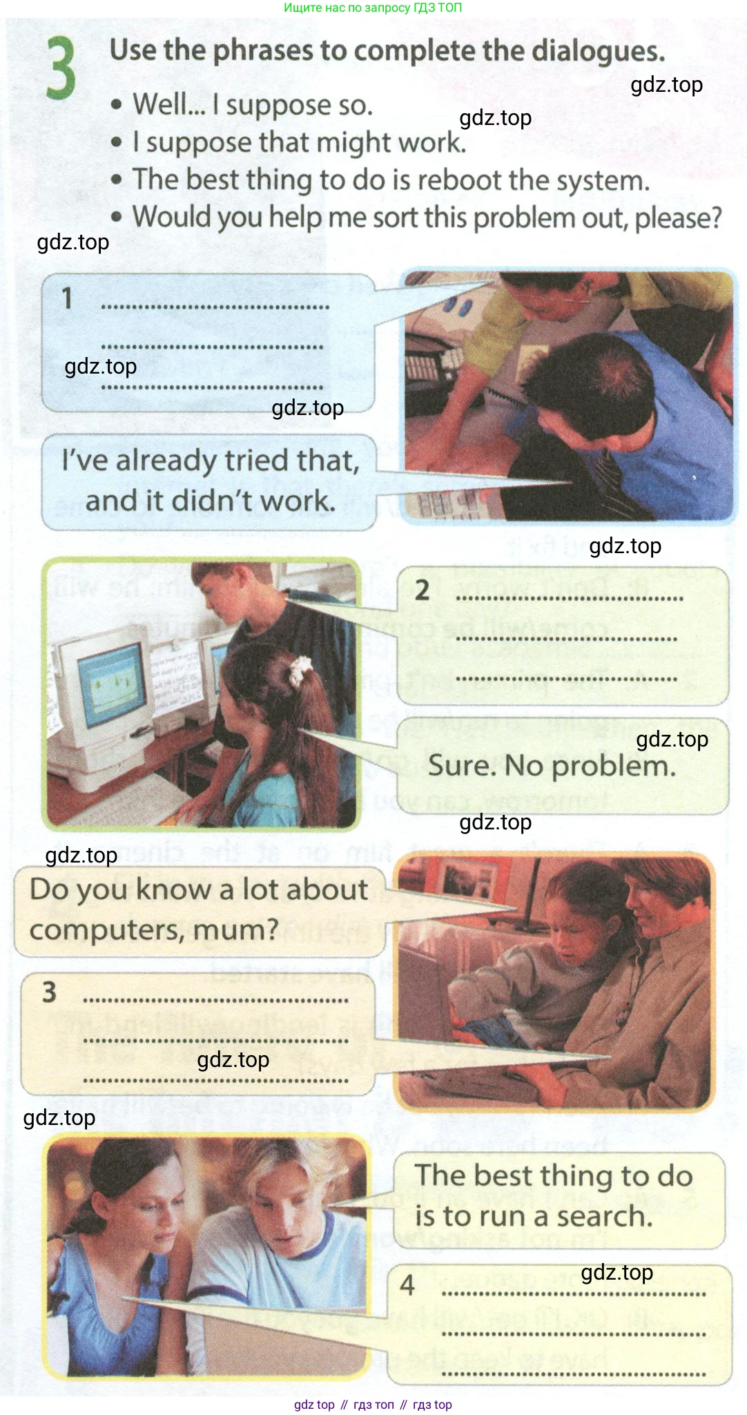 Английский язык (english), 9 класс Рабочая тетрадь (workbook), авторы: Ваулина Юлия Евгеньевна (Vaulina Julia), Дули Дженни (Dooley Jenny), Подоляко Ольга Евгеньевна (Podolyako Olga), Эванс Вирджиния (Evans Virginia), издательство Просвещение, Москва, 2024, страница 35, номер 3, Условие 2024