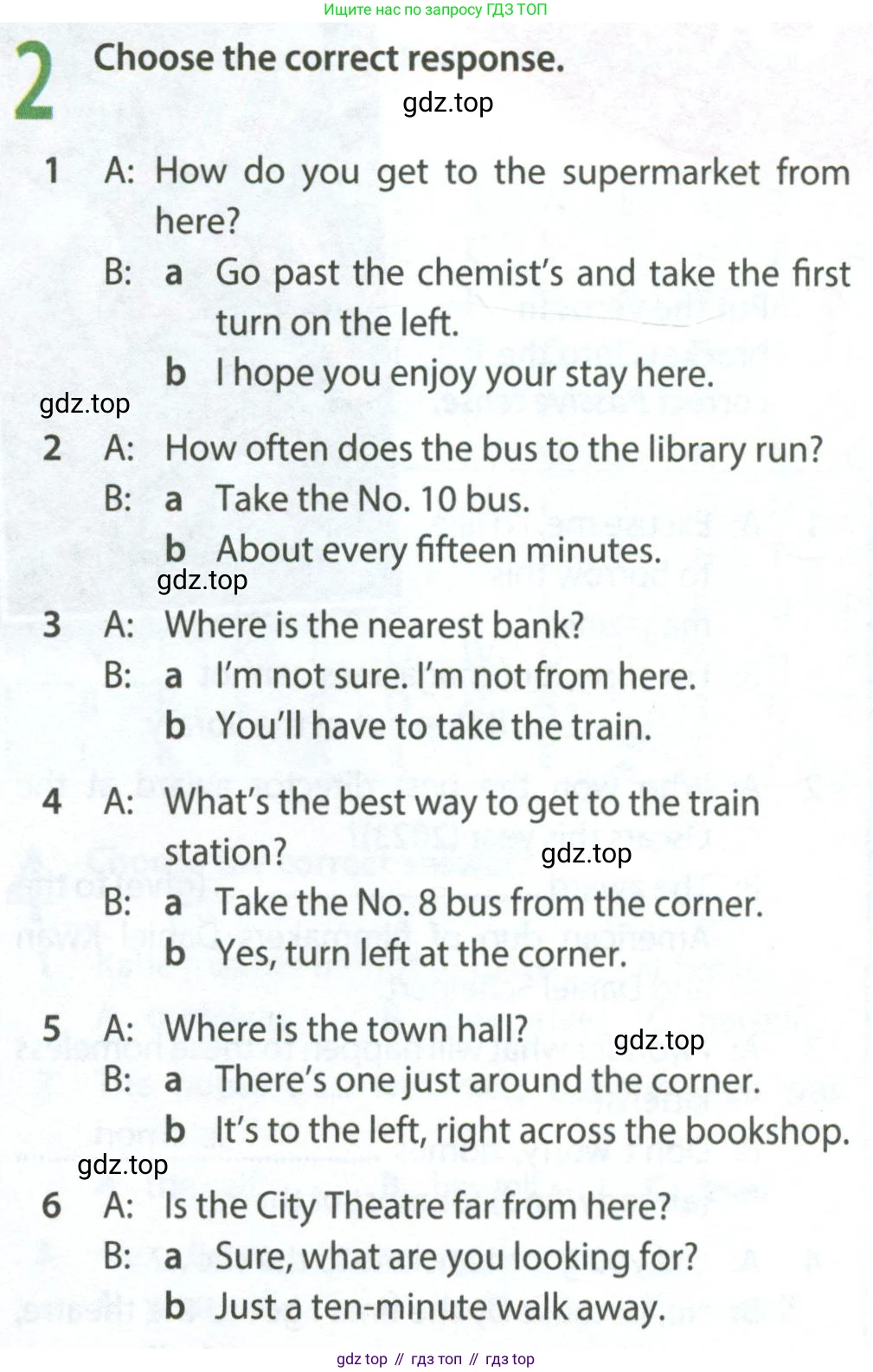 Английский язык (english), 9 класс Рабочая тетрадь (workbook), авторы: Ваулина Юлия Евгеньевна (Vaulina Julia), Дули Дженни (Dooley Jenny), Подоляко Ольга Евгеньевна (Podolyako Olga), Эванс Вирджиния (Evans Virginia), издательство Просвещение, Москва, 2024, страница 55, номер 2, Условие 2024