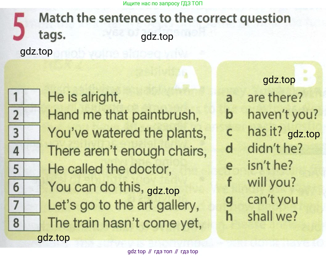 Английский язык (english), 9 класс Рабочая тетрадь (workbook), авторы: Ваулина Юлия Евгеньевна (Vaulina Julia), Дули Дженни (Dooley Jenny), Подоляко Ольга Евгеньевна (Podolyako Olga), Эванс Вирджиния (Evans Virginia), издательство Просвещение, Москва, 2024, страница 83, номер 5, Условие 2024