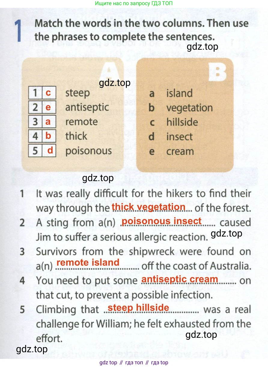 Английский язык (english), 9 класс Рабочая тетрадь (workbook), авторы: Ваулина Юлия Евгеньевна (Vaulina Julia), Дули Дженни (Dooley Jenny), Подоляко Ольга Евгеньевна (Podolyako Olga), Эванс Вирджиния (Evans Virginia), издательство Просвещение, Москва, 2024, страница 77, номер 1, Решение 2 (2024)