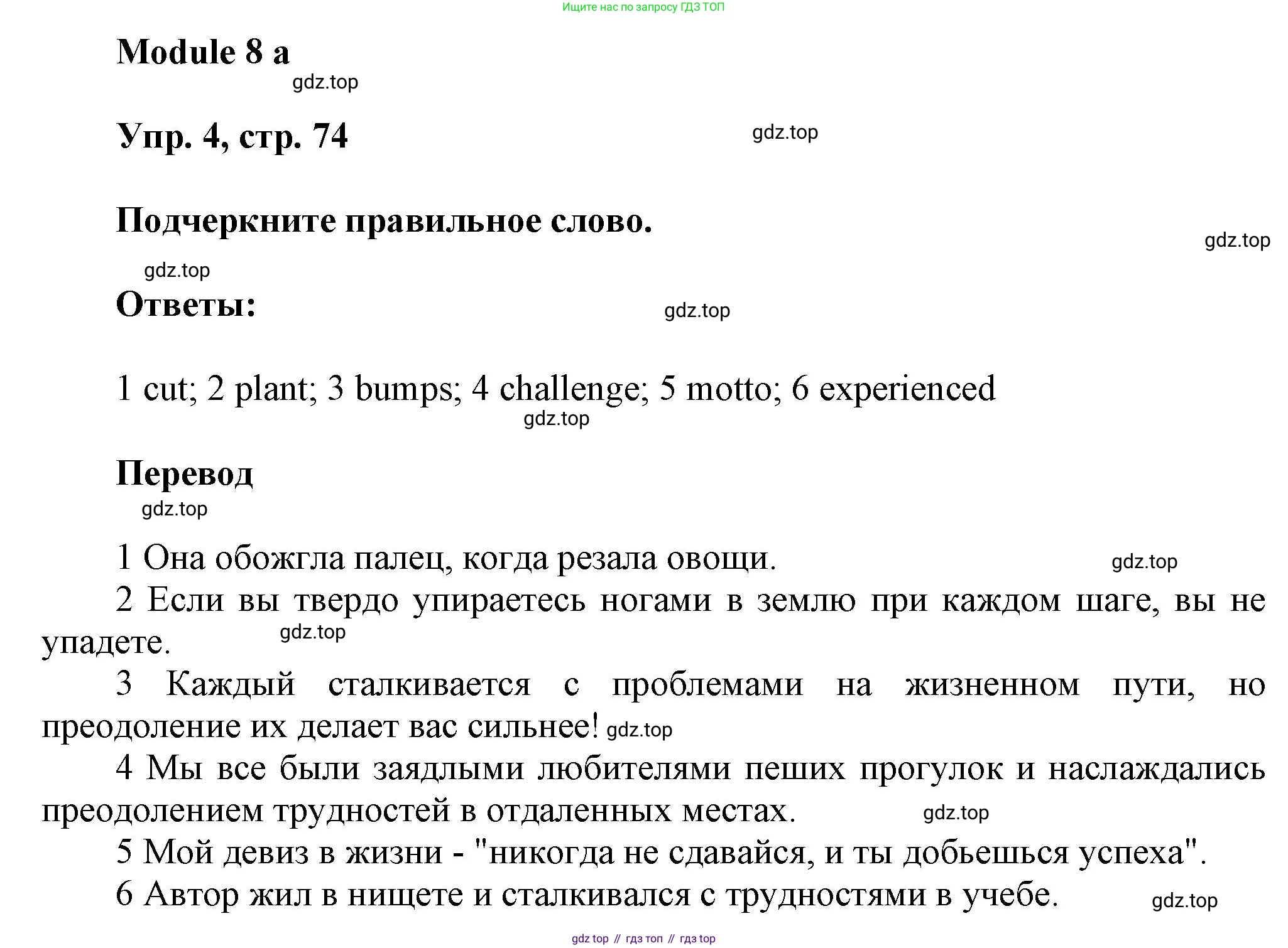Английский язык (english), 9 класс Рабочая тетрадь (workbook), авторы: Ваулина Юлия Евгеньевна (Vaulina Julia), Дули Дженни (Dooley Jenny), Подоляко Ольга Евгеньевна (Podolyako Olga), Эванс Вирджиния (Evans Virginia), издательство Просвещение, Москва, 2024, страница 74, номер 4, Решение 3 (2024-2027)