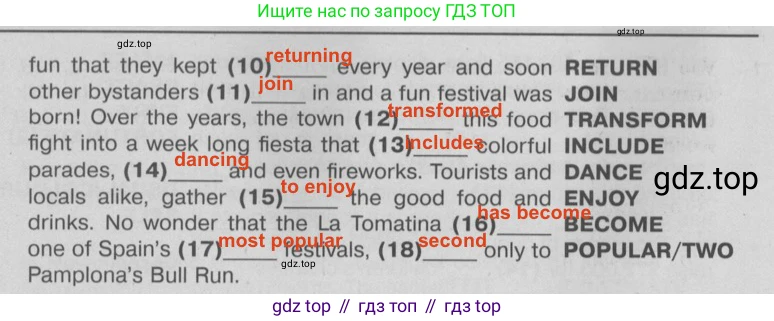 Английский язык (english), 9 класс Тренировочные упражнения в формате ОГЭ (ГИА), авторы: Ваулина Юлия Евгеньевна (Vaulina Julia), Подоляко Ольга Евгеньевна (Podolyako Olga), издательство Просвещение, Москва, 2015, страница 17, номер 11, Решение 2 (2024-2027) (продолжение 2)