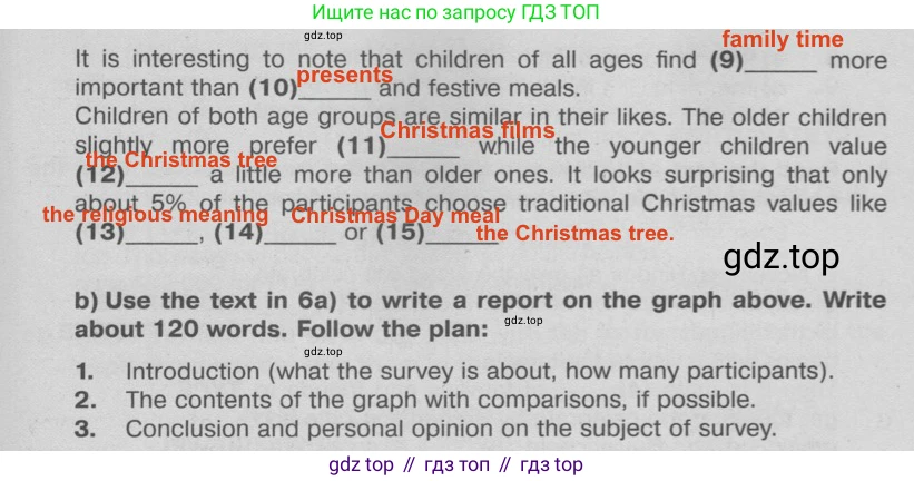 ГДЗ Английский язык (english), 9 класс Тренировочные упражнения в формате ОГЭ (ГИА), авторы: Ваулина Юлия Евгеньевна (Vaulina Julia), Подоляко Ольга Евгеньевна (Podolyako Olga), издательство Просвещение, Москва, 2015, страница 14, номер 6, Решение 2 (2024-2027) (продолжение 2)