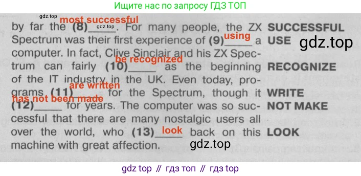 Английский язык (english), 9 класс Тренировочные упражнения в формате ОГЭ (ГИА), авторы: Ваулина Юлия Евгеньевна (Vaulina Julia), Подоляко Ольга Евгеньевна (Podolyako Olga), издательство Просвещение, Москва, 2015, страница 56, номер 12, Решение 2 (2024-2027) (продолжение 2)
