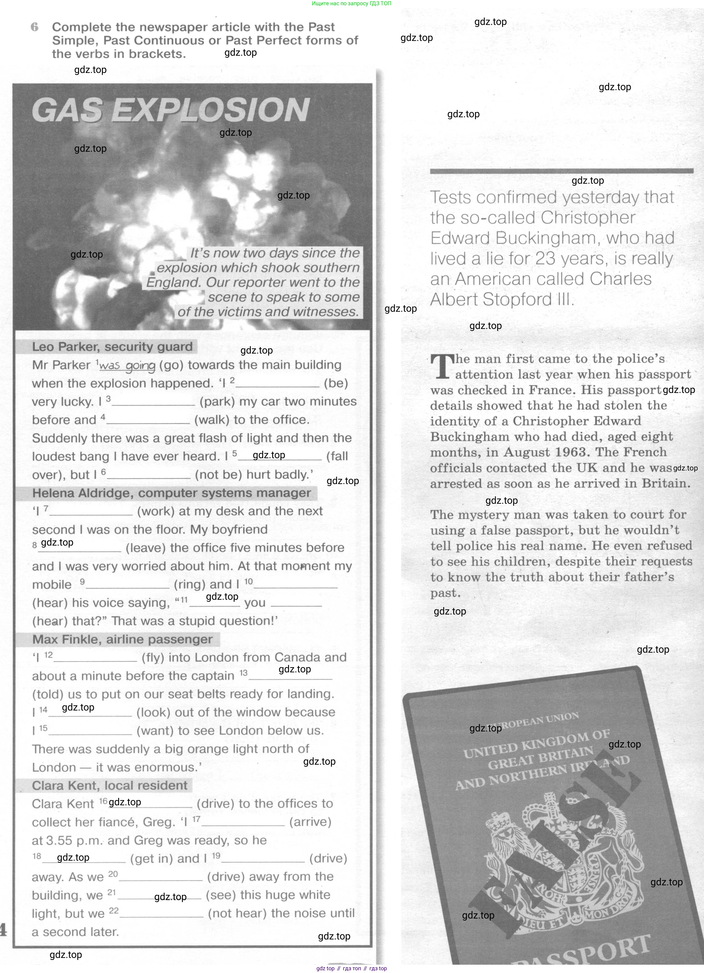 ГДЗ Английский язык (english), 9 класс Рабочая тетрадь (workbook), авторы: Вербицкая Мария Валерьевна (Verbitskaya Maria), Уайт Линдсей (Lindsay White), Фрикер Род (Fricker Rod), Миндрул Ольга Сергеевна (Mindrul Olga), Нечаева Екатерина Николаевна (Nechaeva Ekaterina), Твердохлебова Ирина Петровна (Tverdohlebova Irina), издательство Просвещение, Москва, 2019, страница 44, номер 6, Условие