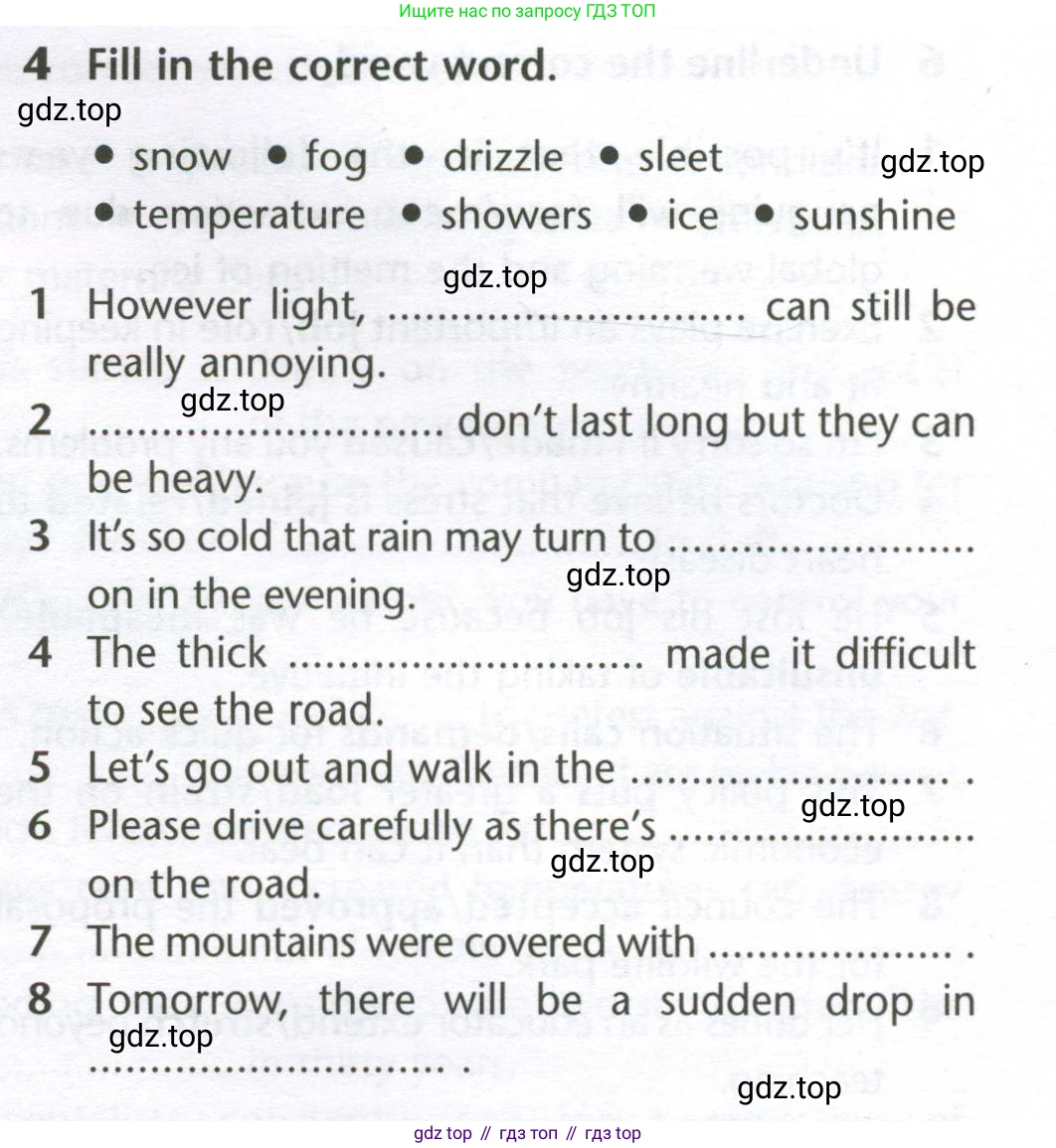 Английский язык (english), 10 класс Лексический практикум (vocabulary practice), авторы: Баранова Ксения Михайловна (Baranova Ksenia), Дули Дженни (Dooley Jenny), Копылова Виктория Викторовна (Kopylova Victoria), Мильруд Радислав Петрович (Millrood Radislav), Эванс Вирджиния (Evans Virginia), издательство Просвещение, Москва, 2019, серого цвета, страница 19, номер 4, Условие