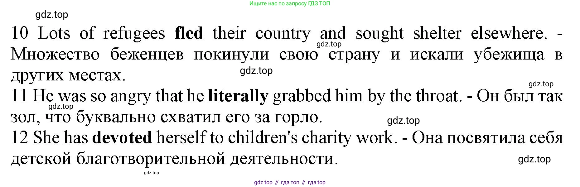 Английский язык (english), 10 класс Лексический практикум (vocabulary practice), авторы: Баранова Ксения Михайловна (Baranova Ksenia), Дули Дженни (Dooley Jenny), Копылова Виктория Викторовна (Kopylova Victoria), Мильруд Радислав Петрович (Millrood Radislav), Эванс Вирджиния (Evans Virginia), издательство Просвещение, Москва, 2019, серого цвета, страница 19, номер 2, Решение 1 (продолжение 2)