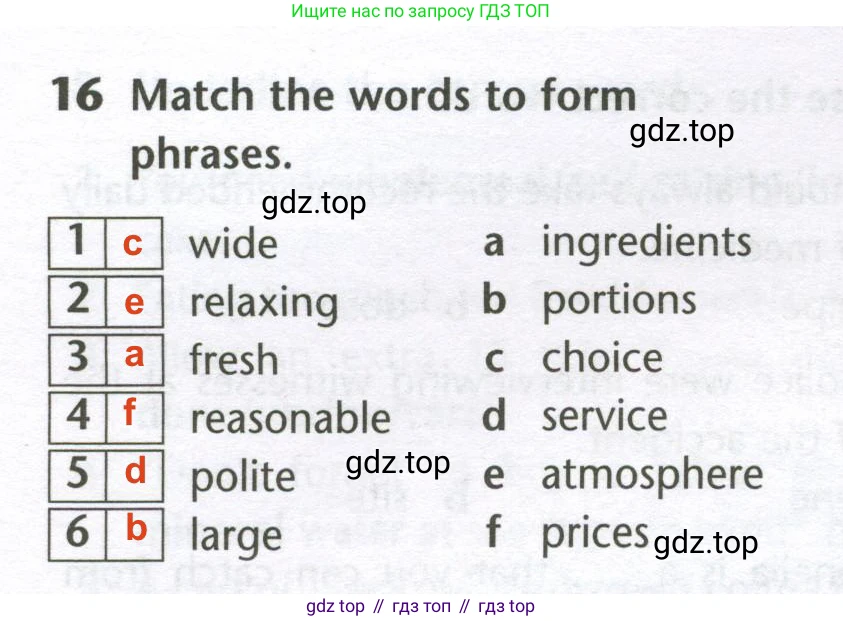 Английский язык (english), 10 класс Лексический практикум (vocabulary practice), авторы: Баранова Ксения Михайловна (Baranova Ksenia), Дули Дженни (Dooley Jenny), Копылова Виктория Викторовна (Kopylova Victoria), Мильруд Радислав Петрович (Millrood Radislav), Эванс Вирджиния (Evans Virginia), издательство Просвещение, Москва, 2019, серого цвета, страница 12, номер 16, Решение 2