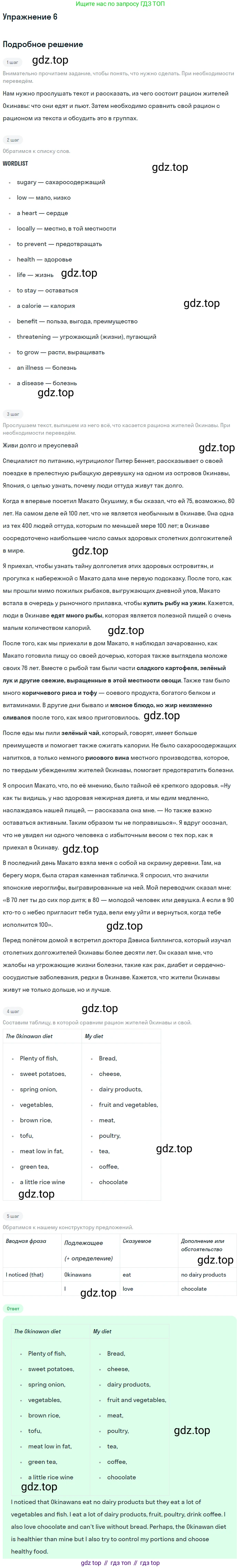 ГДЗ Английский язык (english), 10 класс Учебник (Student's book), авторы: Баранова Ксения Михайловна (Baranova Ksenia), Дули Дженни (Dooley Jenny), Копылова Виктория Викторовна (Kopylova Victoria), Мильруд Радислав Петрович (Millrood Radislav), Эванс Вирджиния (Evans Virginia), издательство Просвещение, Москва, 2019, белого цвета, страница 41, номер 6, Решение 2