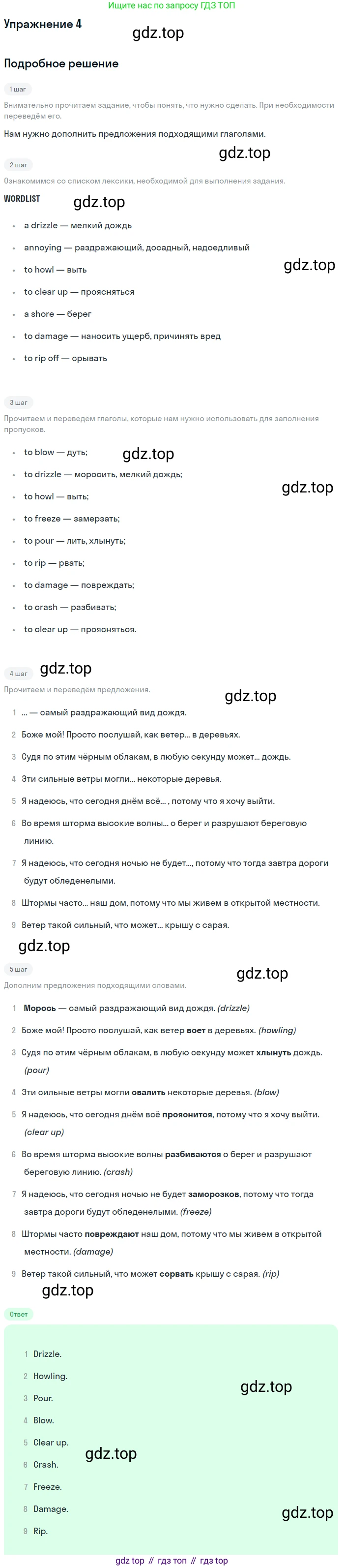 ГДЗ Английский язык (english), 10 класс Учебник (Student's book), авторы: Баранова Ксения Михайловна (Baranova Ksenia), Дули Дженни (Dooley Jenny), Копылова Виктория Викторовна (Kopylova Victoria), Мильруд Радислав Петрович (Millrood Radislav), Эванс Вирджиния (Evans Virginia), издательство Просвещение, Москва, 2019, белого цвета, страница 102, номер 4, Решение 2