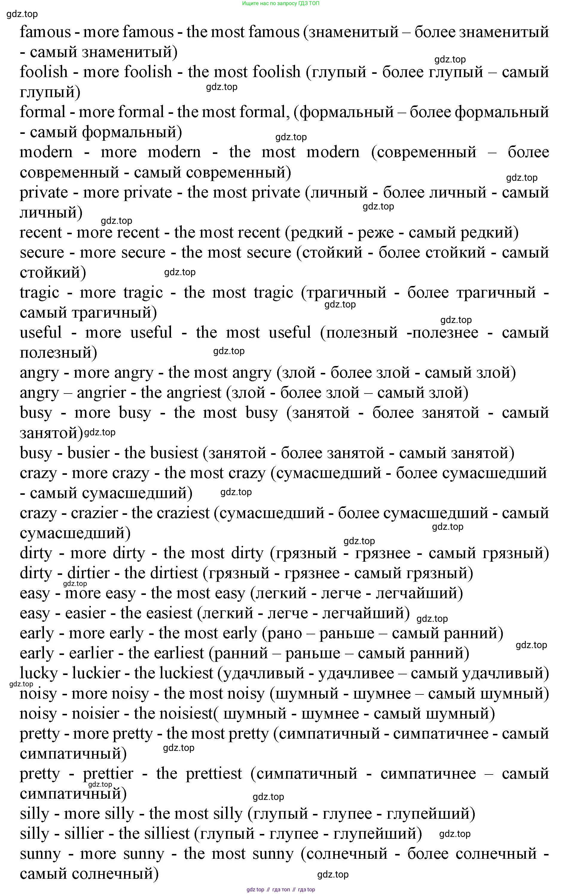 Английский язык (english), 10 класс сборник грамматических упражнений, автор: Мильруд Радислав Петрович (Millrood Radislav), издательство Просвещение, Москва, 2019, белого цвета, страница 61, номер 4, Решение 1 (продолжение 2)