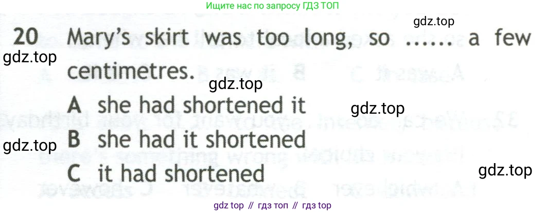 Английский язык (english), 10 класс контрольные задания (test booklet), авторы: Афанасьева Ольга Васильевна (Afanasyeva Olga), Дули Дженни (Dooley Jenny), Михеева Ирина Владимировна (Mikheeva Irina), Эванс Вирджиния (Evans Virginia), издательство Просвещение, Москва, 2019, красного цвета, страница 5, номер 20, Условие