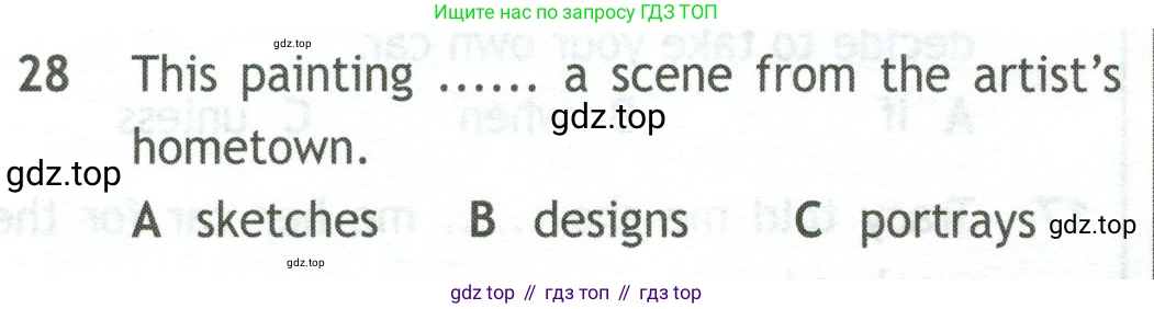 Английский язык (english), 10 класс контрольные задания (test booklet), авторы: Афанасьева Ольга Васильевна (Afanasyeva Olga), Дули Дженни (Dooley Jenny), Михеева Ирина Владимировна (Mikheeva Irina), Эванс Вирджиния (Evans Virginia), издательство Просвещение, Москва, 2019, красного цвета, страница 6, номер 28, Условие