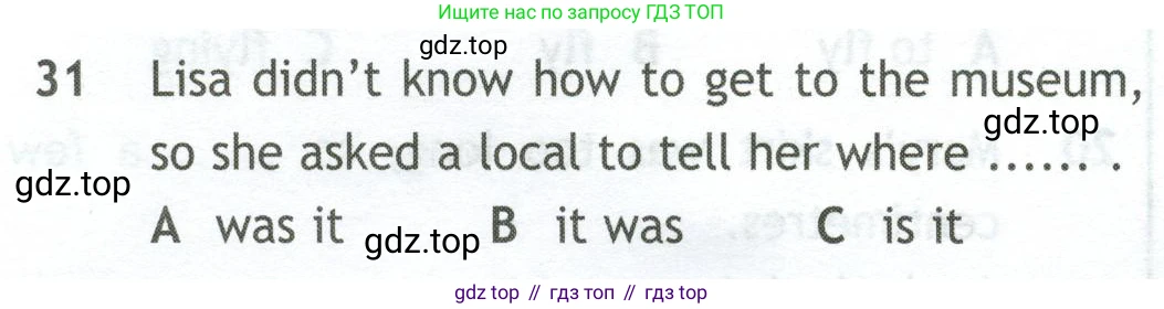 Английский язык (english), 10 класс контрольные задания (test booklet), авторы: Афанасьева Ольга Васильевна (Afanasyeva Olga), Дули Дженни (Dooley Jenny), Михеева Ирина Владимировна (Mikheeva Irina), Эванс Вирджиния (Evans Virginia), издательство Просвещение, Москва, 2019, красного цвета, страница 6, номер 31, Условие