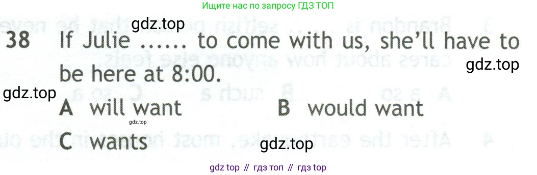 Английский язык (english), 10 класс контрольные задания (test booklet), авторы: Афанасьева Ольга Васильевна (Afanasyeva Olga), Дули Дженни (Dooley Jenny), Михеева Ирина Владимировна (Mikheeva Irina), Эванс Вирджиния (Evans Virginia), издательство Просвещение, Москва, 2019, красного цвета, страница 6, номер 38, Условие