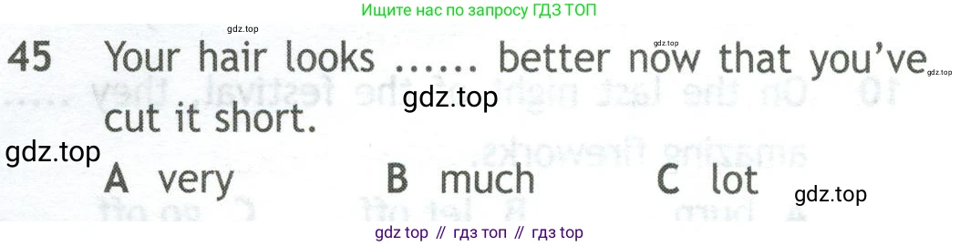 Английский язык (english), 10 класс контрольные задания (test booklet), авторы: Афанасьева Ольга Васильевна (Afanasyeva Olga), Дули Дженни (Dooley Jenny), Михеева Ирина Владимировна (Mikheeva Irina), Эванс Вирджиния (Evans Virginia), издательство Просвещение, Москва, 2019, красного цвета, страница 6, номер 45, Условие