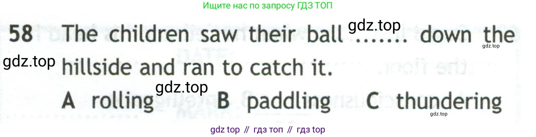 Английский язык (english), 10 класс контрольные задания (test booklet), авторы: Афанасьева Ольга Васильевна (Afanasyeva Olga), Дули Дженни (Dooley Jenny), Михеева Ирина Владимировна (Mikheeva Irina), Эванс Вирджиния (Evans Virginia), издательство Просвещение, Москва, 2019, красного цвета, страница 7, номер 58, Условие
