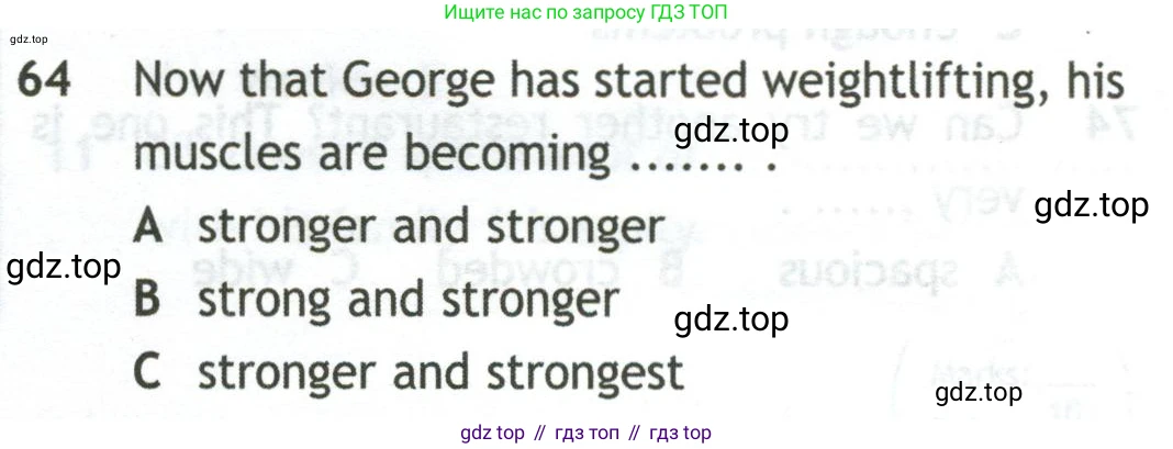 Английский язык (english), 10 класс контрольные задания (test booklet), авторы: Афанасьева Ольга Васильевна (Afanasyeva Olga), Дули Дженни (Dooley Jenny), Михеева Ирина Владимировна (Mikheeva Irina), Эванс Вирджиния (Evans Virginia), издательство Просвещение, Москва, 2019, красного цвета, страница 7, номер 64, Условие