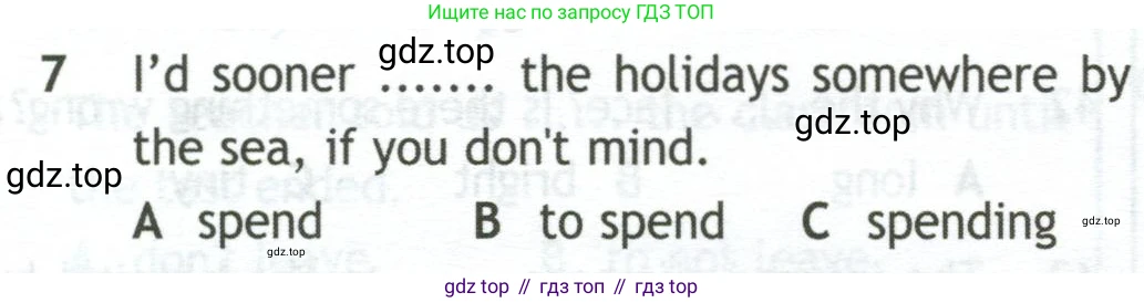 Английский язык (english), 10 класс контрольные задания (test booklet), авторы: Афанасьева Ольга Васильевна (Afanasyeva Olga), Дули Дженни (Dooley Jenny), Михеева Ирина Владимировна (Mikheeva Irina), Эванс Вирджиния (Evans Virginia), издательство Просвещение, Москва, 2019, красного цвета, страница 5, номер 7, Условие